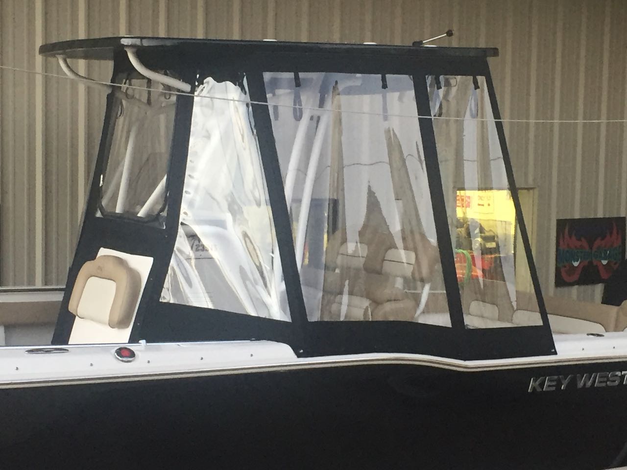 Key West Spray shield and 2 piece cover Featured Craig's Marine